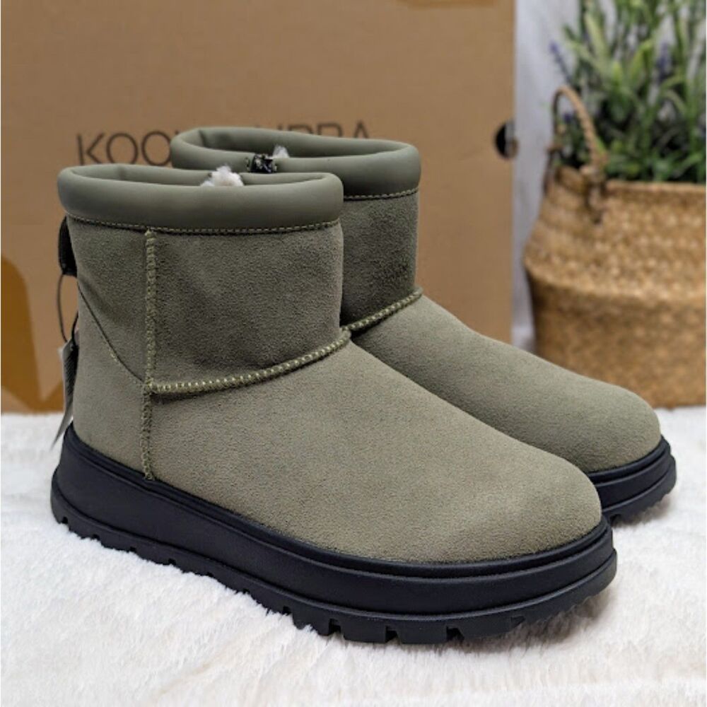 Koolaburra by UGG Koola Mini Hybrid Waterproof Suede Boots Women's Size 9 NIB